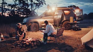 A beautiful secluded campground across the valley  Groomsville Toowoomba [upl. by Shanney589]