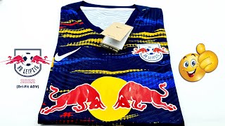 RB Leipzig jersey AWAY kit 2122 player version Unboxing amp review  ASMR [upl. by Angela]