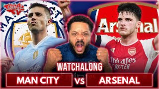 Manchester City 00 Arsenal  Premier League  Watchalong W Troopz [upl. by Oidacra]