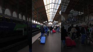 Arriving at the Gare du Nord travel garedunord paris2024 france paristourism destinationparis [upl. by Sicard]