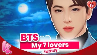 BTS ff OT7  My 7 lovers 1920  Date with JIN  btsff ot7ff vff jinff [upl. by Bogusz]