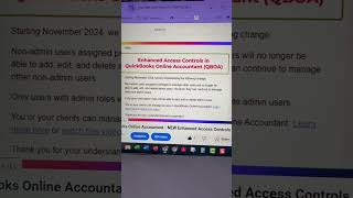 QuickBooks Online Accountant  NEW Enhanced Access Controls PREVIEW [upl. by Koenraad]