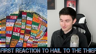 Radiohead  Hail to the Thief FIRST REACTION Part 1 [upl. by Aneehsyt]