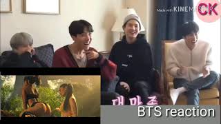 BTS react Nicki Minaj  Anaconda [upl. by Shirl]