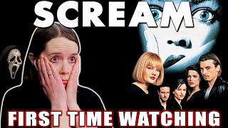 SCREAM 1996  First Time Watching  Movie Reaction  THIS IS SO GOOD [upl. by Aerdnu]