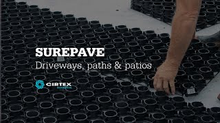 SurePave™  Naturally beautiful driveways paths amp patios  Permeable Paving System [upl. by Alamac]