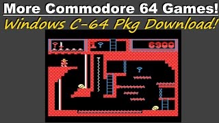 Playing More Commodore 64 Games on Windows Emulated Games [upl. by Ursel74]