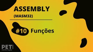 Funções  Introdução ao Assembly MASM32 [upl. by Kramal570]