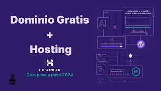 Hosting y Dominio Gratis para Wordpress  Guía 2024 Hostinger [upl. by Ttayw251]