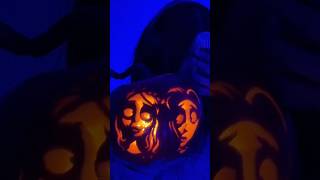 Carving TIM Burton’s CORPSE Bride PUMPKINS For HALLOWEEN [upl. by Nylasor]