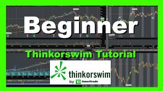 Thinkorswim Tutorial for Beginner 2019 [upl. by Ecadnarb]