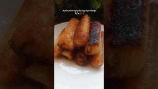 Shaahi bread roll festivalsweetrecipe easydessert diwalispecial breadrolls viralshorts trend [upl. by Ellivro135]