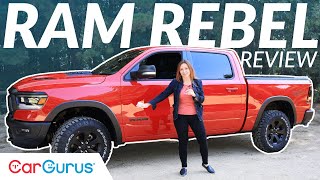 2022 RAM 1500 Rebel Review  Its got a HEMI [upl. by Langille]