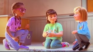 Inside out 2  Riley meets grace and bree  in hindi movie hindi scene [upl. by Ydaj]