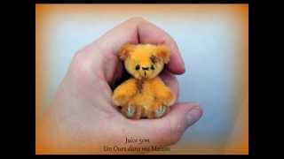 ours de collection miniature  miniature artist bear [upl. by Sommer]