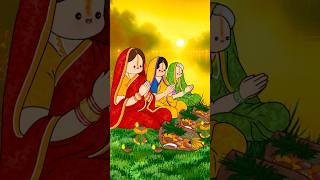 Chhath Puja is an emotion❤️itsalittlethings chhath chhathpuja shorts chhathgeet trend [upl. by Rillis]