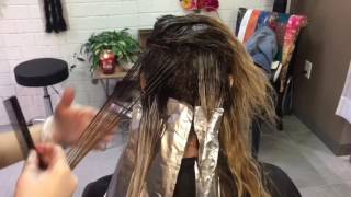 Shadow Root Balayage  Hair Tutorial [upl. by Curson410]