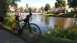 Cycling around the Zwin Natuur Park to Sluis [upl. by Starling]