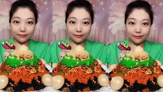 ASMR TOBIKO EGGS  FLYING FISH ROE  EXTREME EATING SOUNDS [upl. by Anelet]