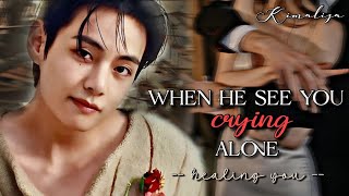 When He See You Crying Alone  Oneshot  Taehyung ff  Kim Aliza [upl. by Stanford]