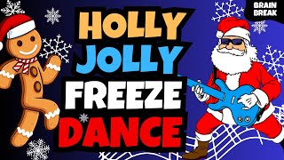 Christmas Freeze Dance Yoga  Christmas Brain Break  Winter Just Dance  Go Noodle Inspired [upl. by Naro]