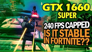 1660 super amp i5 10400  Fortnite ranked performance mode [upl. by Onitnerolf]