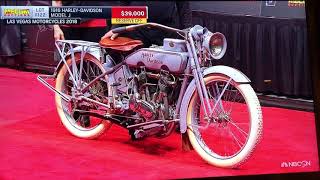 1916 HarleyDavidson Model J Mecum Las Vegas 2018 [upl. by Ronni567]