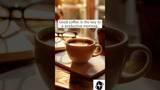 The Perfect Morning Coffee  Energize Your Day with Freshly Brewed Perfection coffeequotes [upl. by Ymac]