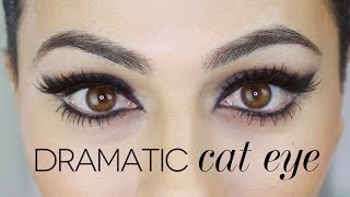 Sophia Loren Inspired Cat Eye Tutorial  Eye Makeup Tutorial  Teni Panosian [upl. by Nirahs]