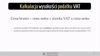 2 VAT należny VAT naliczony a kalkulacja podatku VAT [upl. by Hiltan]