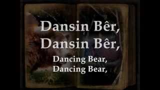 Dansin Bêr  Gwyneth Glyn geiriau  lyrics [upl. by Eryn]