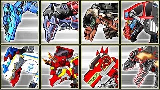 Repair Dino Robot Bundle 8 Dinosaurs  Random Armors  Eftsei Gaming [upl. by Hayotal]