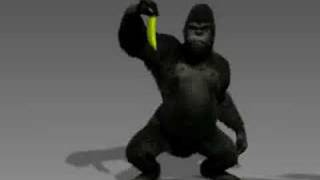 Gorilla animation test [upl. by Aurelea]