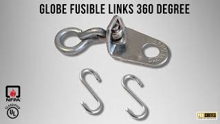 Globe Fusible Links 360 Degree ML for Fire Protection Suppression Systems [upl. by Oeflein585]