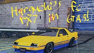 how to make haraguchis Mazda fc rx7 in gta 5 haraguchi gta5 fc rx7 jdm [upl. by Jerol]