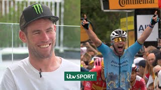 Recordbreaker Mark Cavendish reflects on winning his 35th Tour stage [upl. by Ecnadnak205]