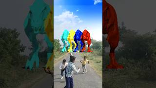 Real Jurassic world trex dinosour part88 bigdinosaur shorts dinosaur youtube vfx shortvideo [upl. by Lamar]