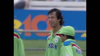 World Cup 1992 Match 22 Pakistan vs South Africa  Brisbane Highlights [upl. by Lerrehs]