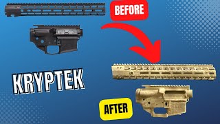 How to Cerakote Kryptek [upl. by Asylla961]