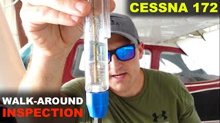 How to do a PREFLIGHT Inspection  Cessna 172 [upl. by Rena860]