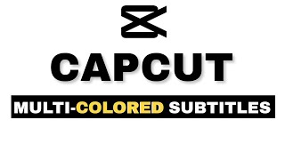 How to get SUBTITLES in DIFFERENT Colors in CapCut CapCut tutorial [upl. by Inohtna]