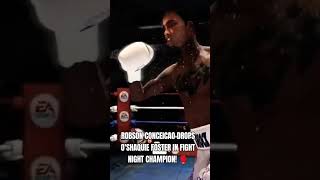 Robson Conceicao Drops OShaquie Foster in Fight Night Champion 🥊 Shorts  AI Simulation Gameplay [upl. by Janik]