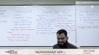 CAF 7 Sir Asif Lecture 13 [upl. by Eniamrehs382]