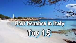 Top 15 Best Beaches In Italy 2022 [upl. by Nasia]