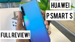 HUAWEI P SMART S FULL REVIEW  BEST SHADE OF BLUE SOUTH AFRICAN YOUTUBER  HUAWEI WINNER Y8P [upl. by Prevot152]