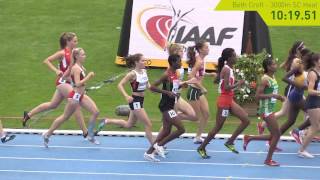 Australia at Bydgoszcz2016 Beth Croft 3000m steeplechase heat 101951 [upl. by Archy571]