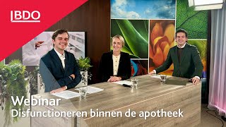 Webinar ‘Disfunctioneren binnen de apotheek’ [upl. by Aleacem127]