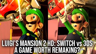 Luigis Mansion 2 HD  A Game Worth Remaking  DF Tech Review  Switch vs 3DS [upl. by Ehctav962]