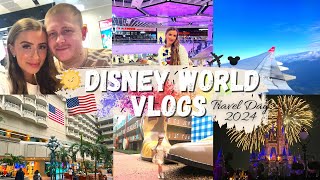 WALT DISNEY WORLD TRAVEL DAY VLOG  ALL STAR MUSIC RESORT DISNEY SPRINGS amp MAGIC KINGDOM 2024 [upl. by Iruj]