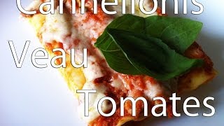 Cannellonis veau et tomates 🍝🇮🇹 [upl. by Amalea]